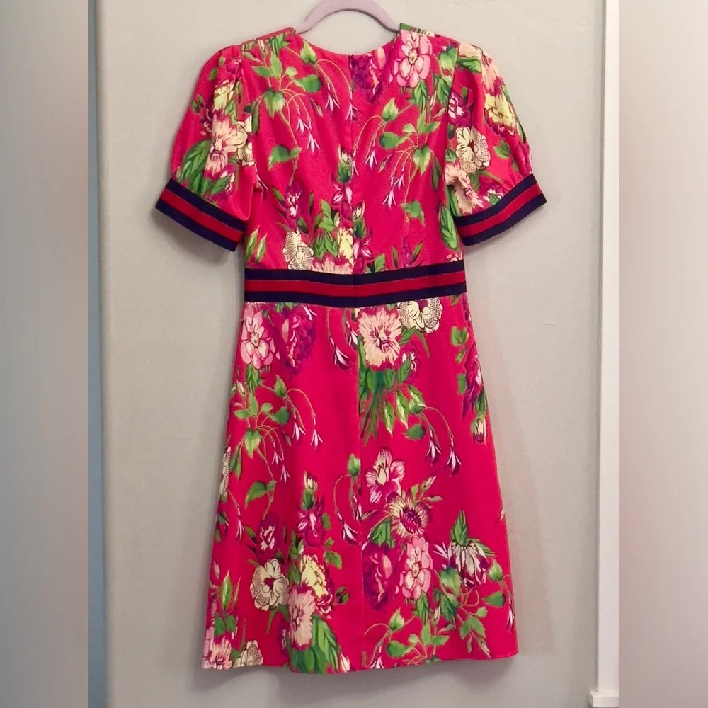 Pink Floral Dress Not Gucci - Picture 4 of 4